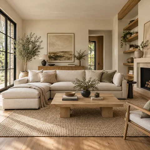 Warm modern style inspiration