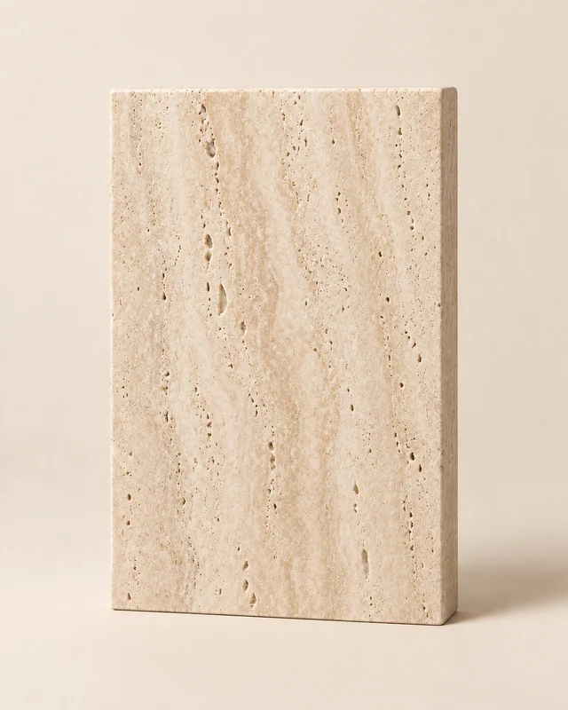 Physical travertine sample